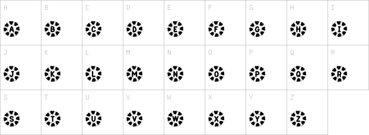 Uppercase characters