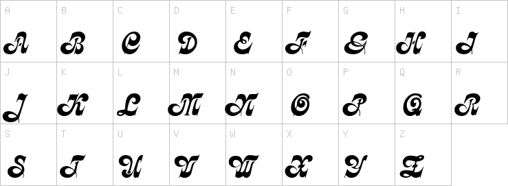 Uppercase characters