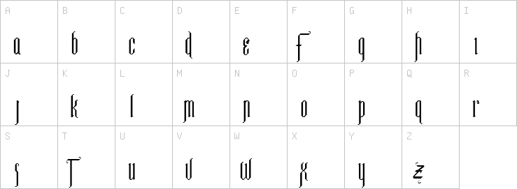 Uppercase characters