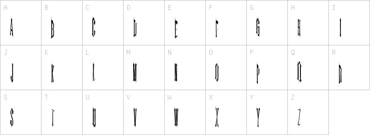 Uppercase characters