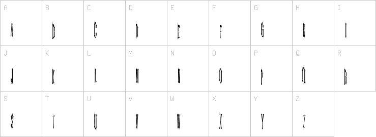 Uppercase characters