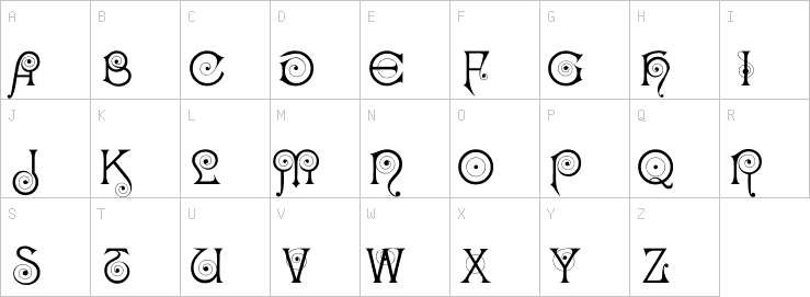 Uppercase characters