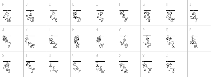 Uppercase characters