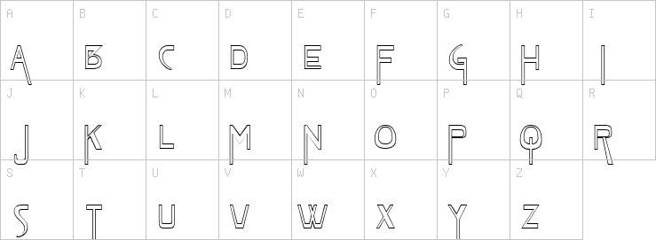 Uppercase characters