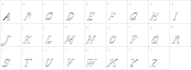 Uppercase characters