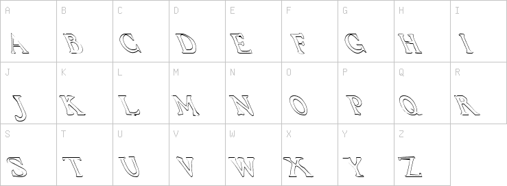 Uppercase characters