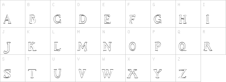 Uppercase characters