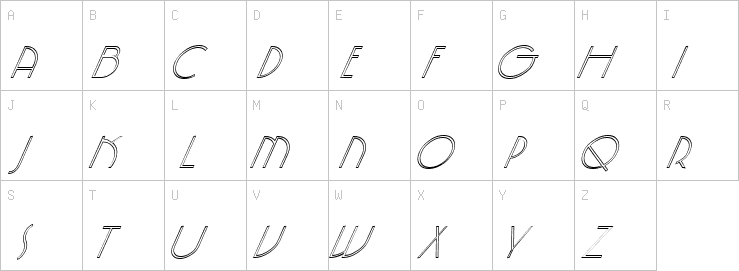 Uppercase characters