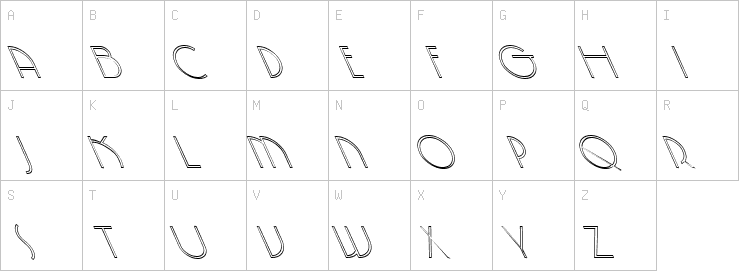 Uppercase characters