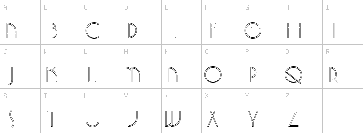 Uppercase characters