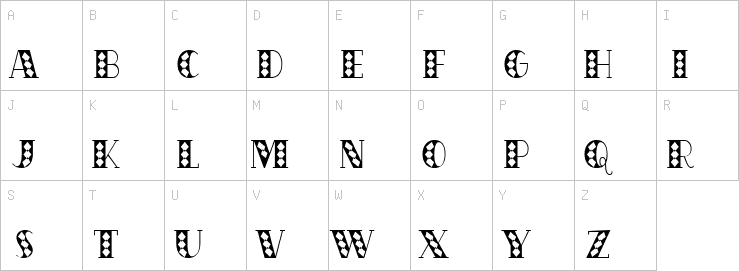 Uppercase characters