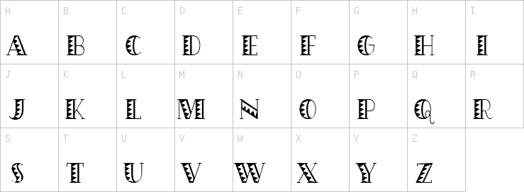 Uppercase characters