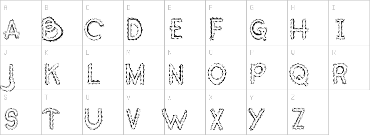 Uppercase characters