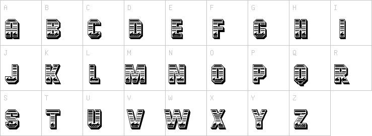 Uppercase characters