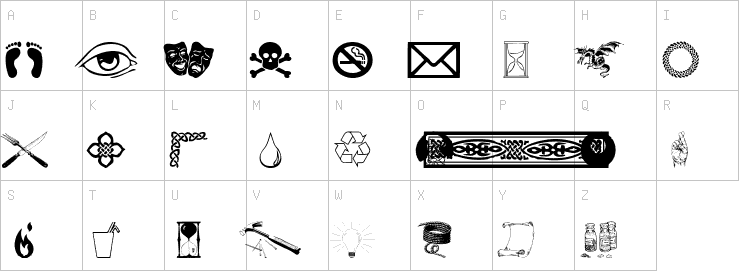 Uppercase characters