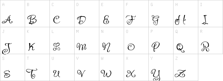 Uppercase characters