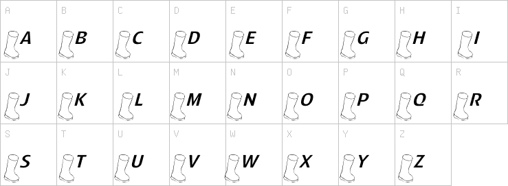 Uppercase characters