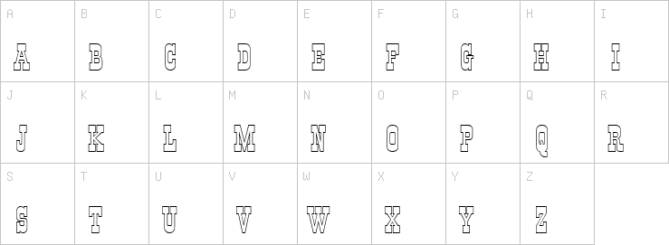 Uppercase characters