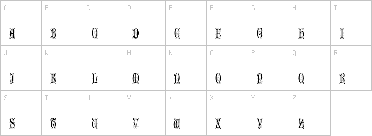 Uppercase characters