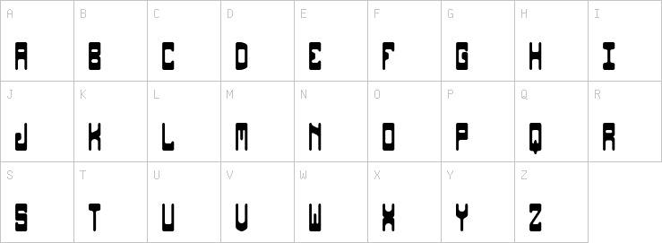 Uppercase characters