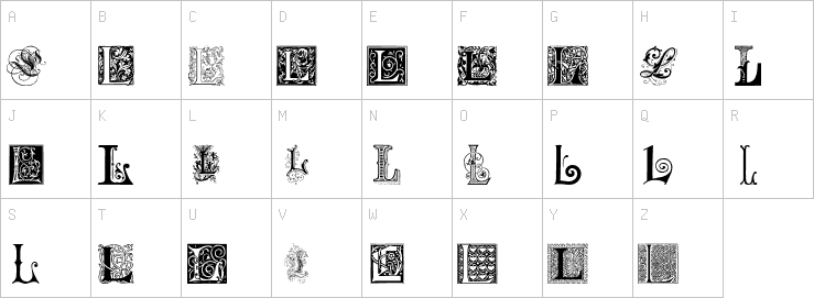 Uppercase characters