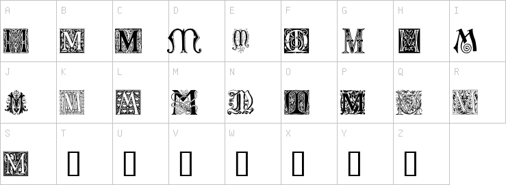 Uppercase characters