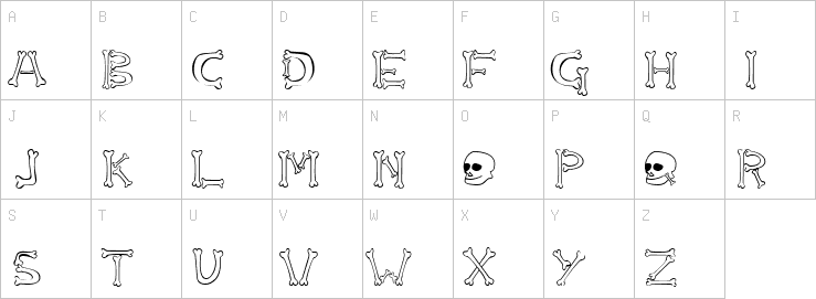 Uppercase characters