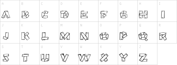 Uppercase characters