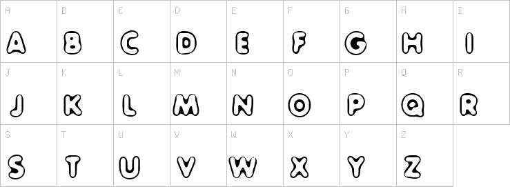 Uppercase characters