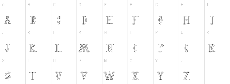 Uppercase characters