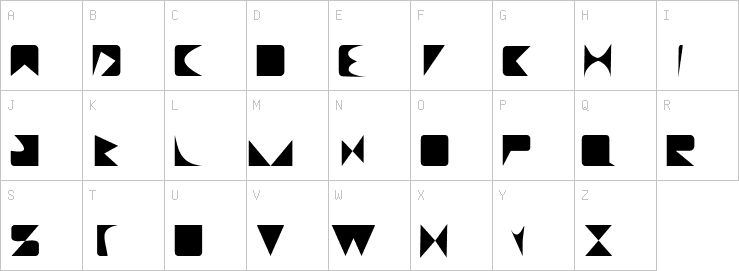 Uppercase characters