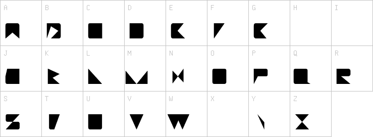 Uppercase characters