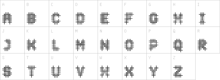 Uppercase characters