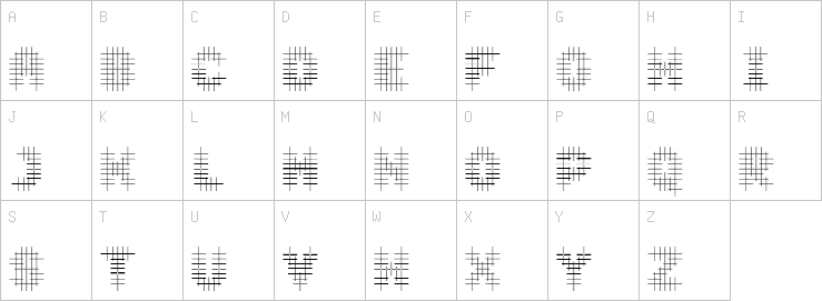 Uppercase characters