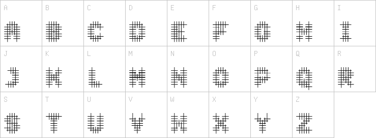 Uppercase characters