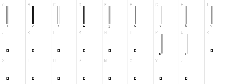 Uppercase characters