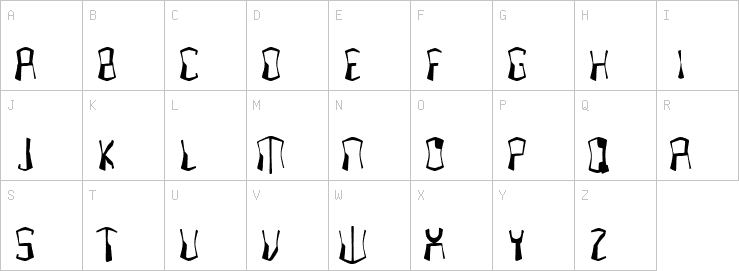 Uppercase characters