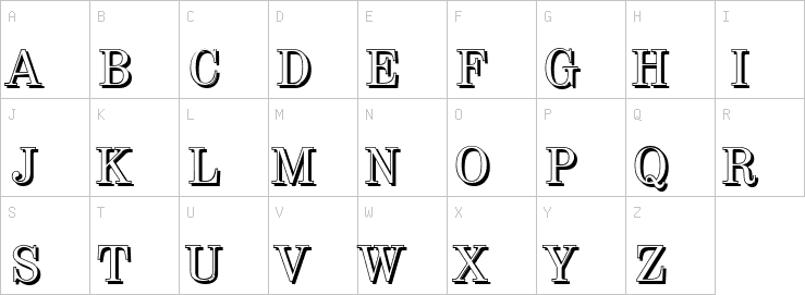 Uppercase characters