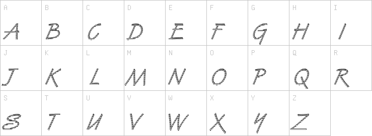 Uppercase characters