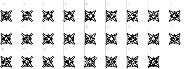 Uppercase characters