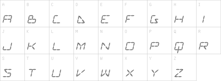 Uppercase characters