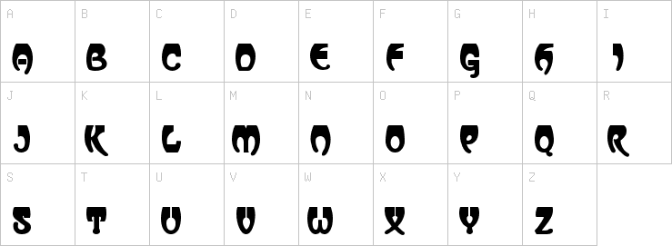 Uppercase characters