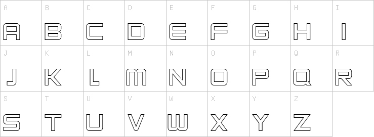 Uppercase characters