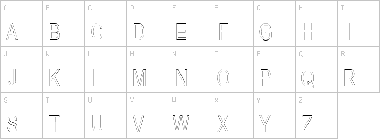 Uppercase characters