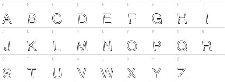 Uppercase characters