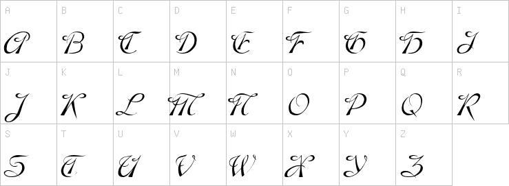 Uppercase characters