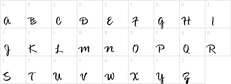 Uppercase characters