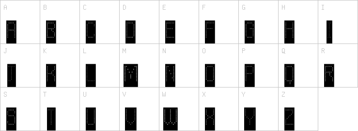 Uppercase characters