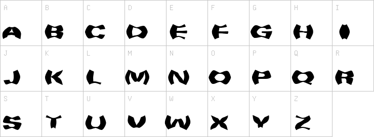 Uppercase characters