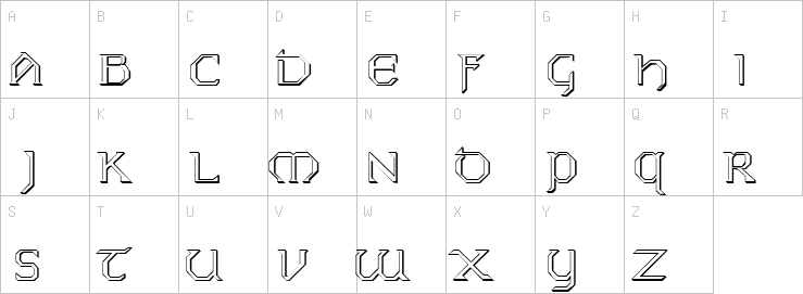 Uppercase characters